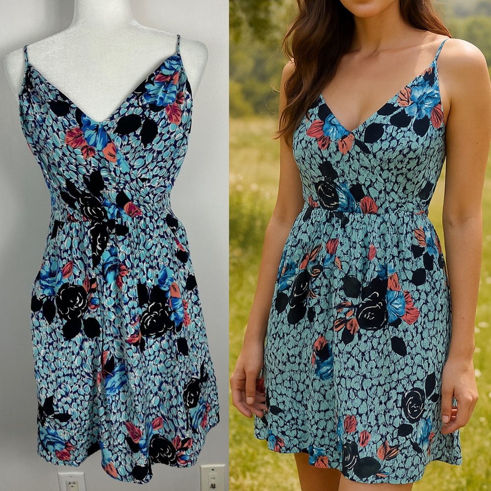 Yumi Kim 100% Silk Y2K Mini Goddess Dress Womens Size Small Style S1910 Bohemian